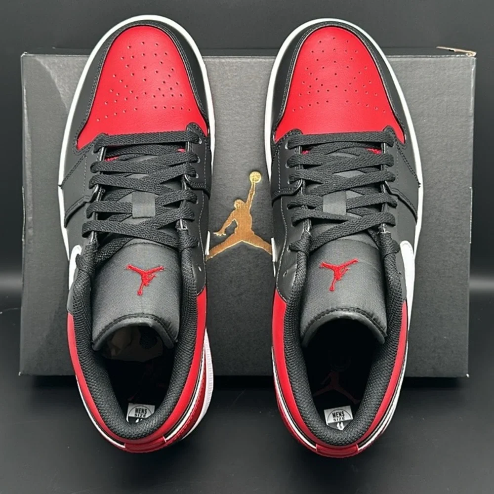 Jordan 1 Low Alternate Bred Toe Men’s Sz 12‎ NIB!